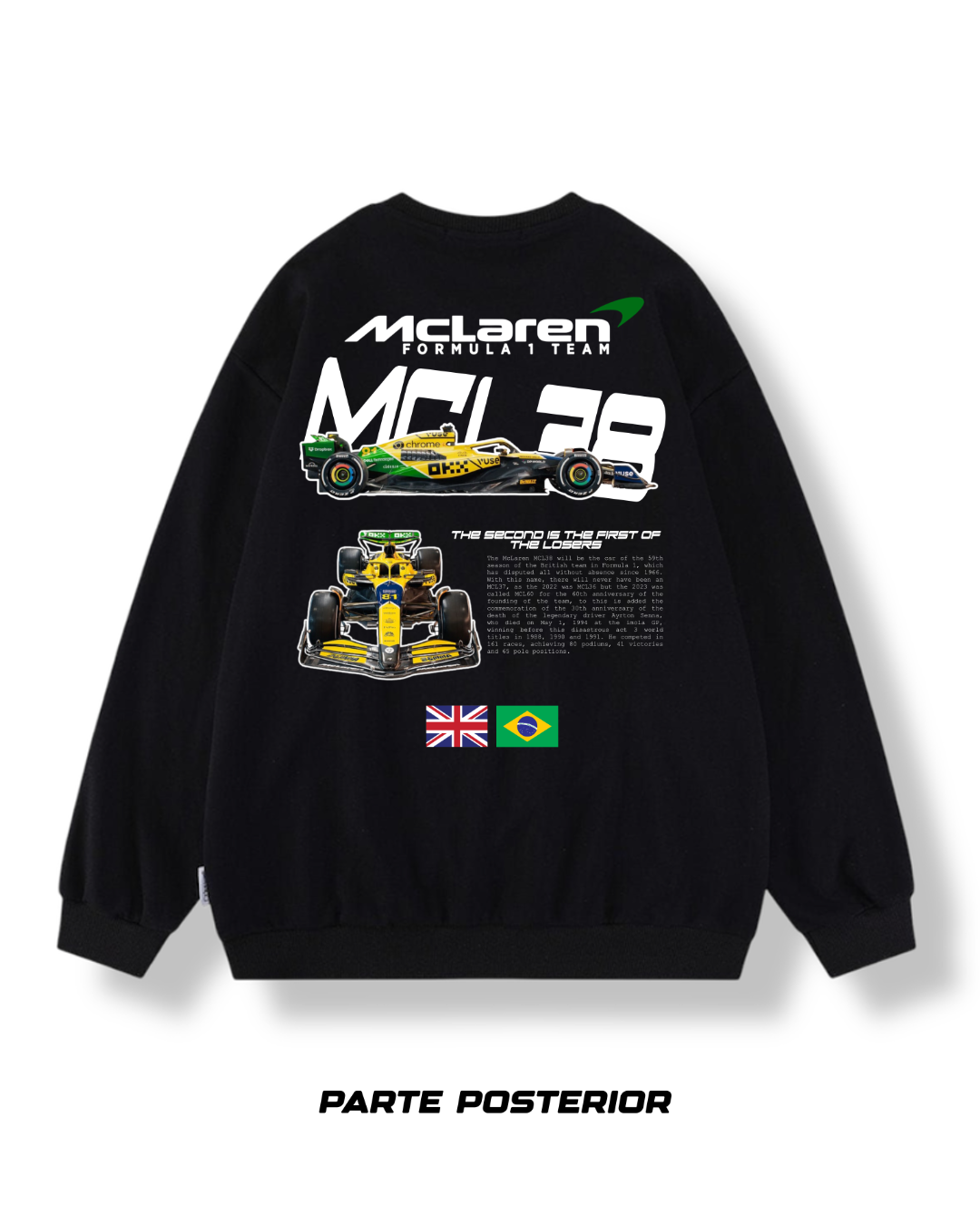 Hoodie McLaren F1 Ayrton Senna
