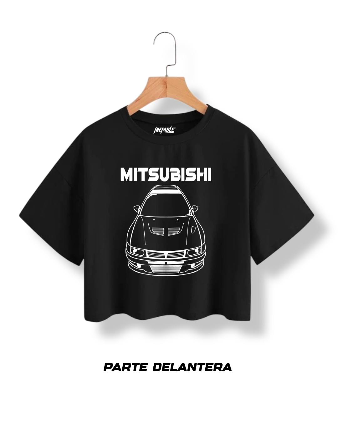 Camiseta Negra Mitsubishi