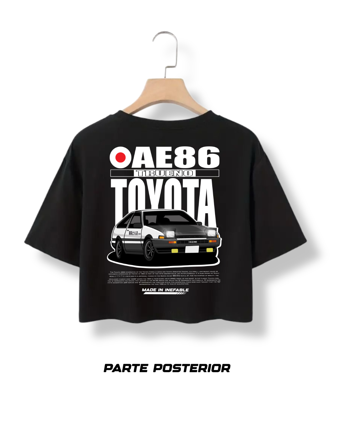 Camiseta Toyota AE86 TRUENO