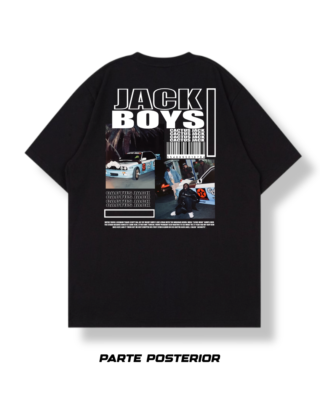 Camiseta artista Jack Boys