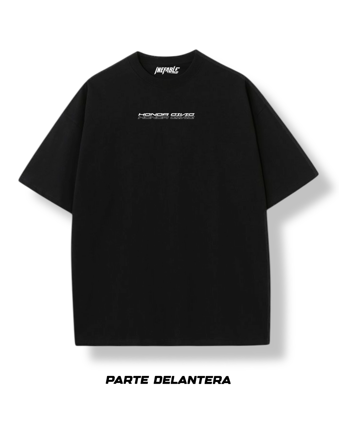 Camiseta Negra Honda Civic