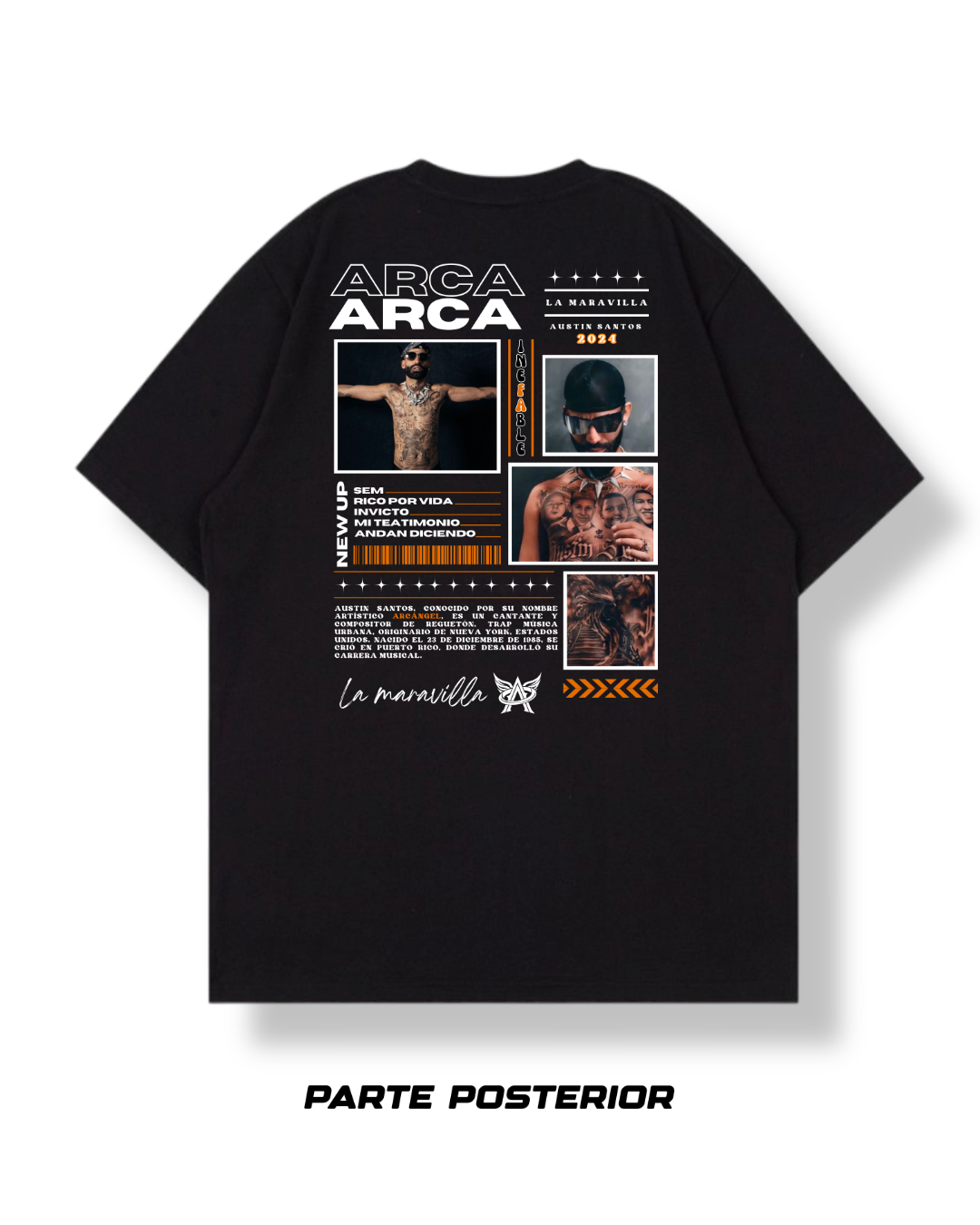 Camiseta artista Arcangel