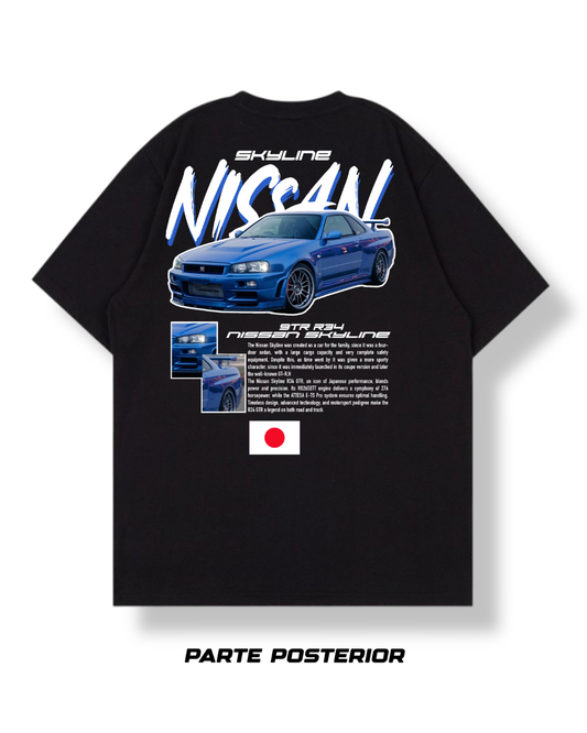 Camiseta Nissan Skyline