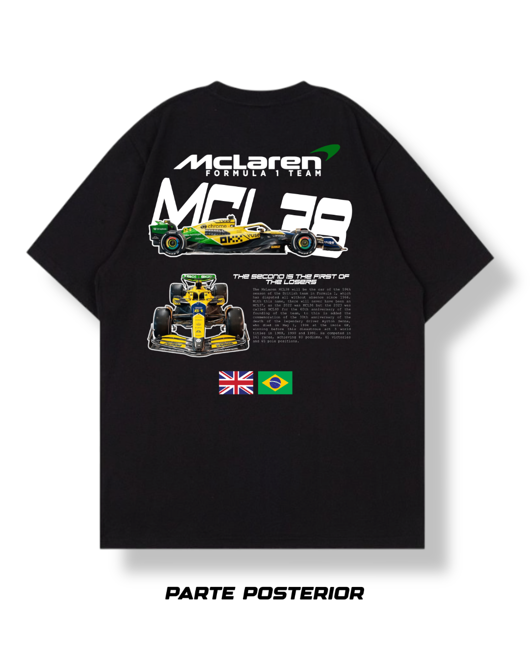 Camiseta McLaren F1 Ayrton Senna