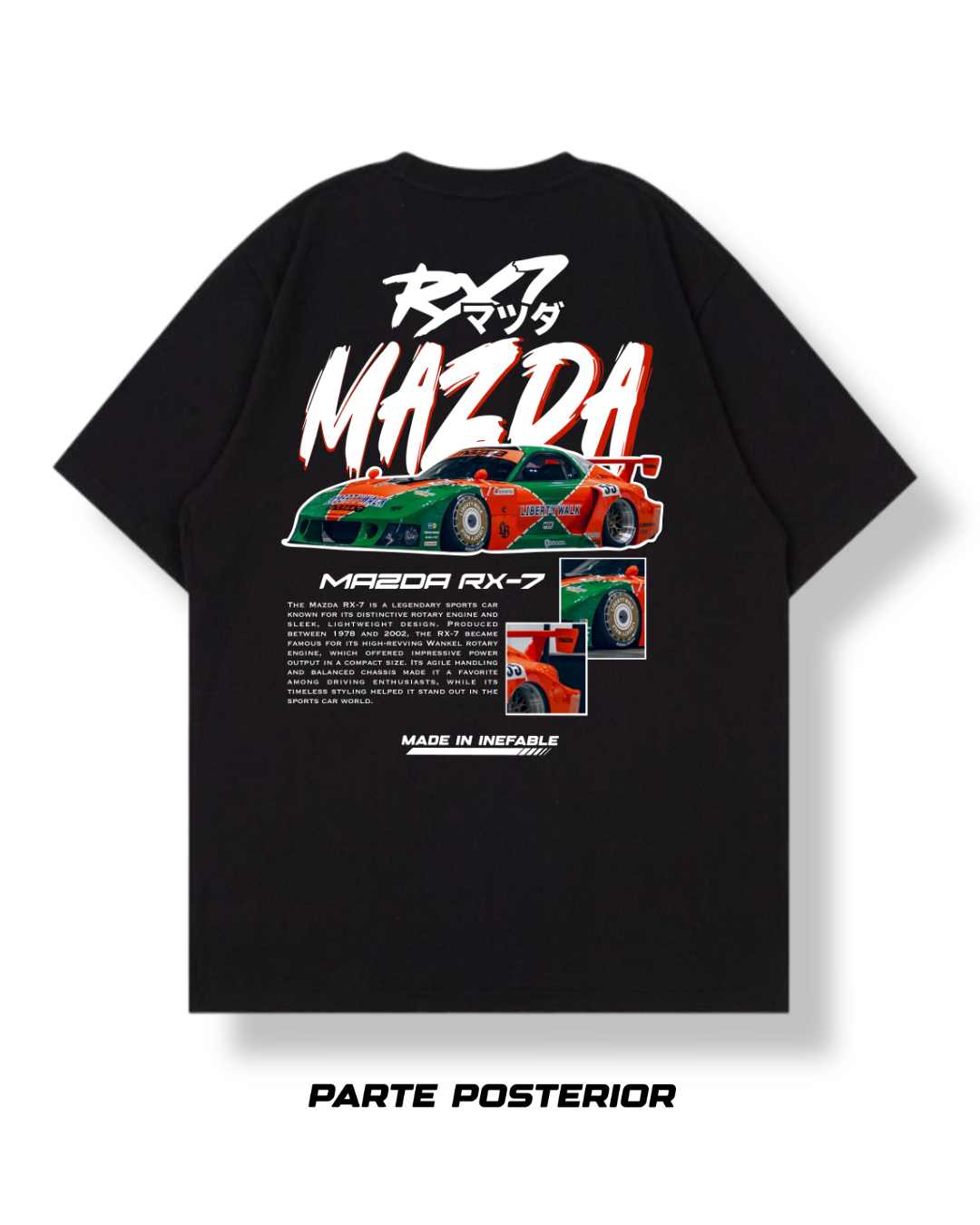 Camiseta Mazda RX7