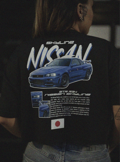 Camiseta Nissan Skyline